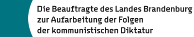 Logo - Beauftragte des Landes Brandenburg zur Aufarbeitung der Folgen der kommunistischen Diktatur