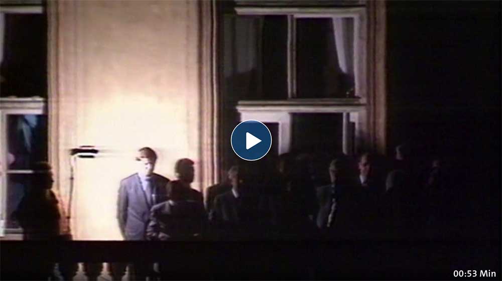 Video – Ansprache des Bundesaußenministers Genscher – 1989